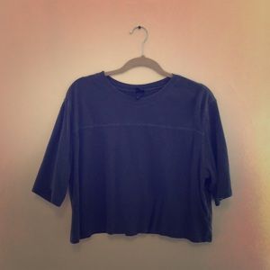 Crop vintage style t shirt